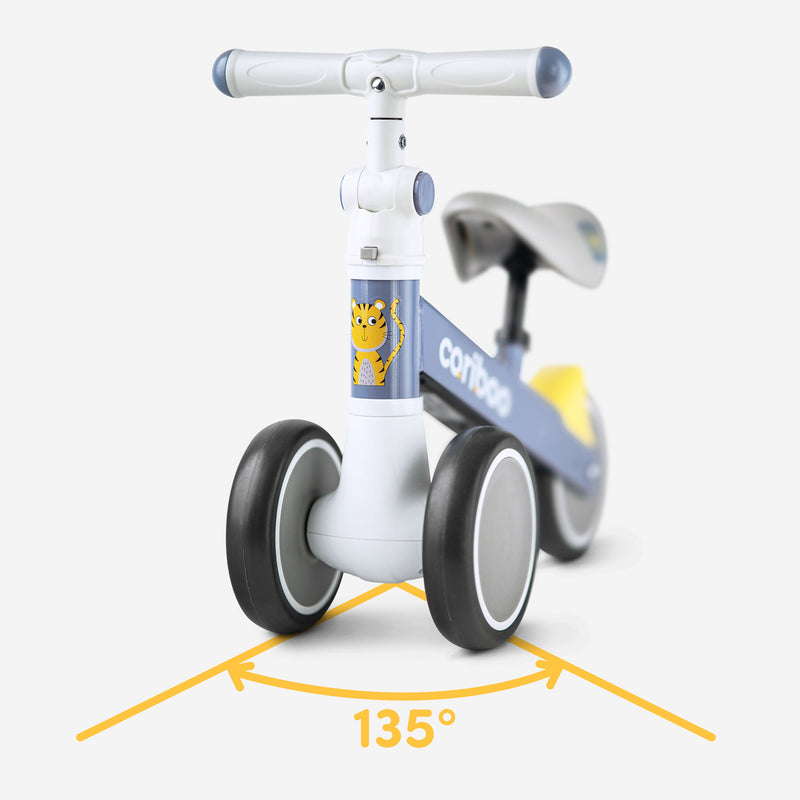 Steering lock to help with first rides