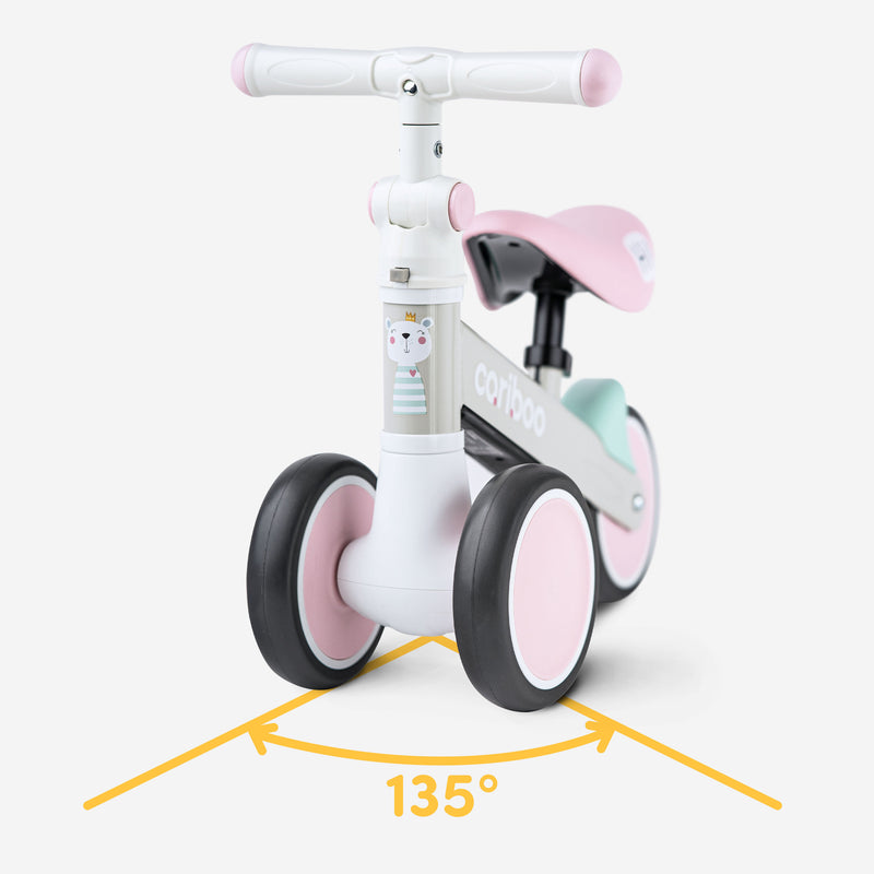 Steering lock to help with first rides