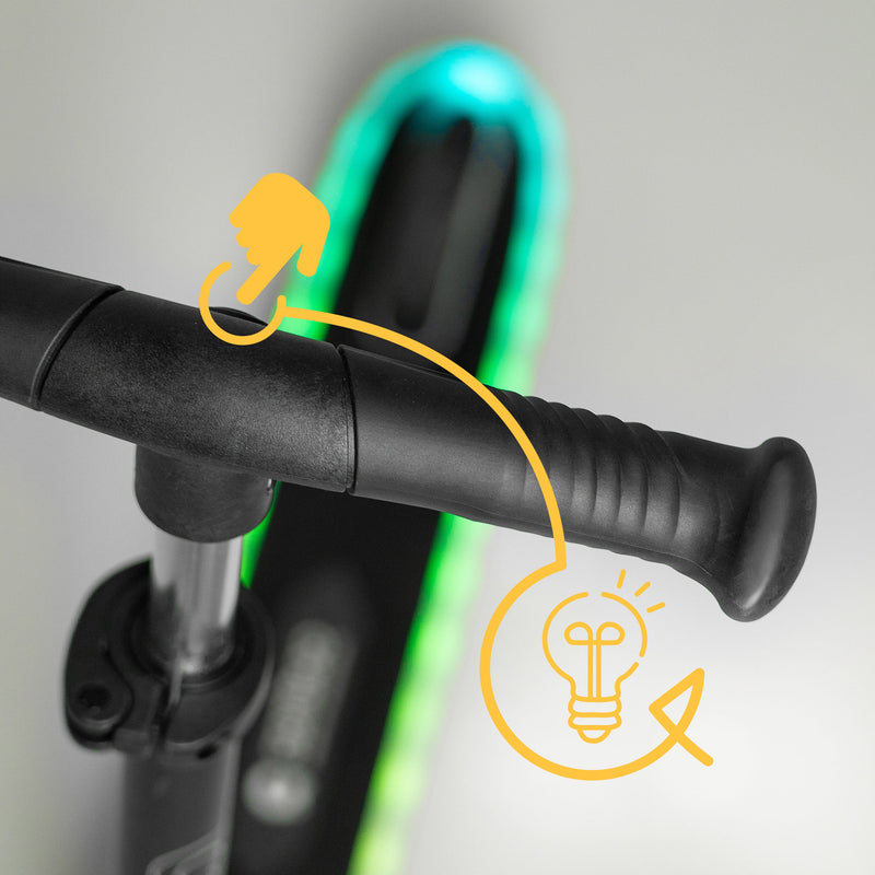 Light control button always at hand – right on the handlebar