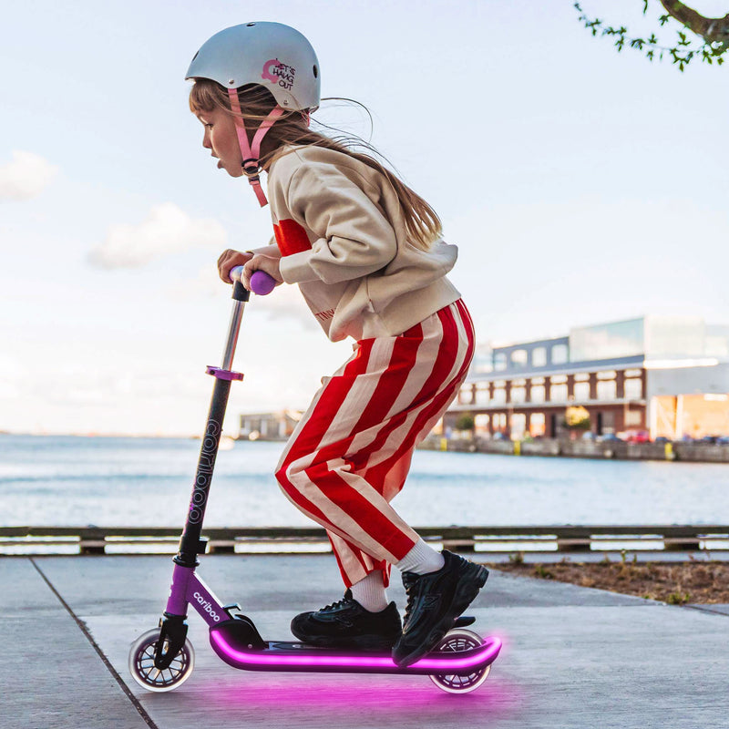 120 mm wheels – the perfect size for kids aged 5+.