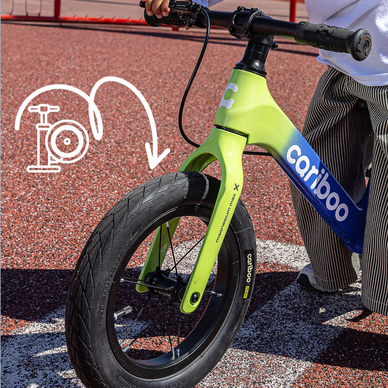 LITE pneumatic tires: Lightweight, durable, and grippy.