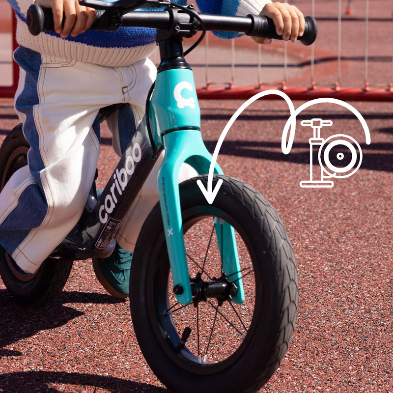LITE pneumatic tires: Lightweight, durable, and grippy.
