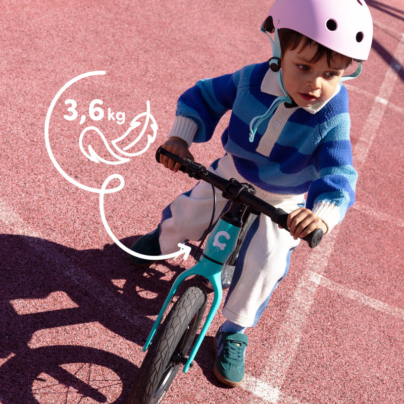 Ultra-lightweight: top configuration weighs only 3.6 kg.