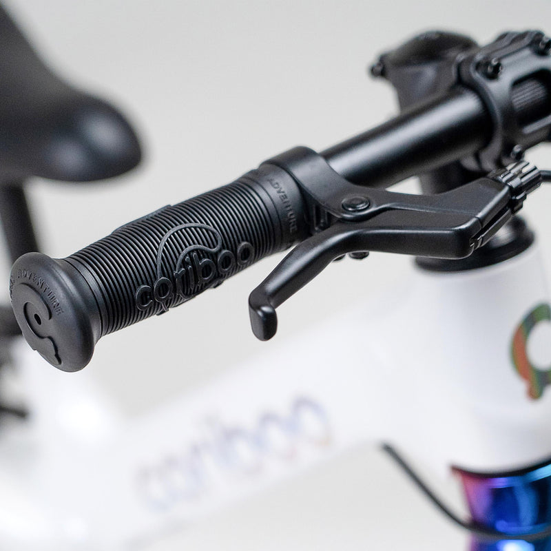 V-brake system – just like on adult MTB bikes.