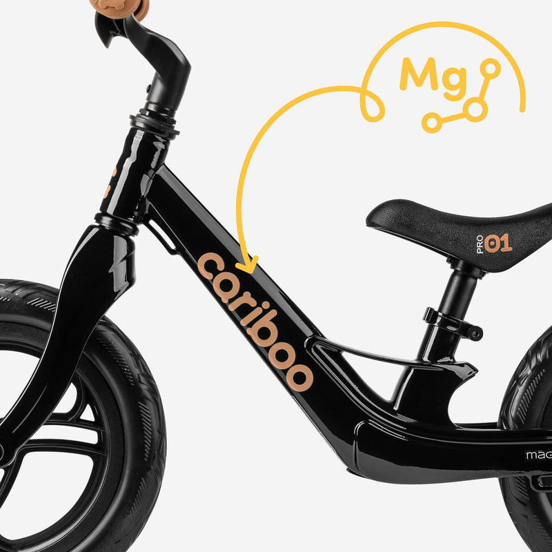 Seamless magnesium alloy frame.