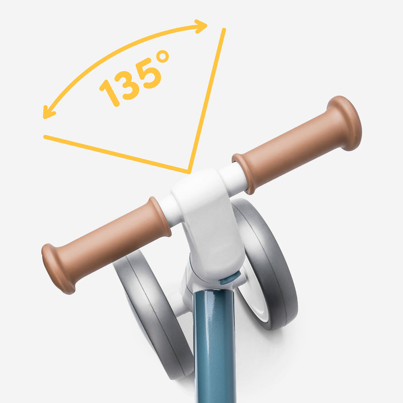 Steering limiter aids stability during those very first rides
