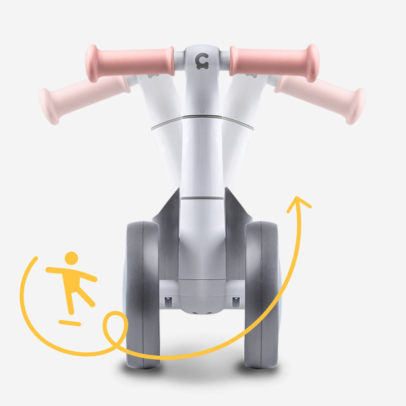 Intuitive lean-to-steer mechanism