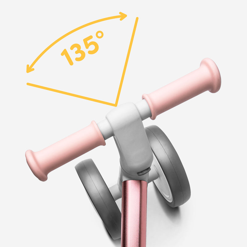 Steering limiter aids stability during those very first rides